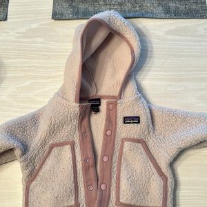 Patagonia girls jacket fleece